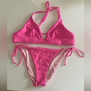 EUC Victoria Secret Pink Bikini.  SZ Medium